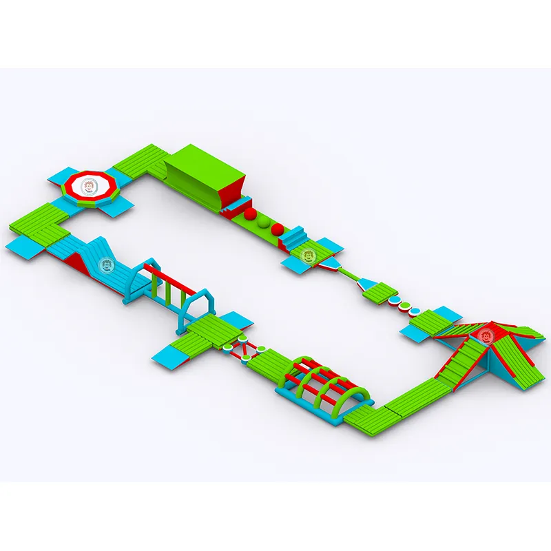 2019 new design inflatable small aqua park water park for commercial