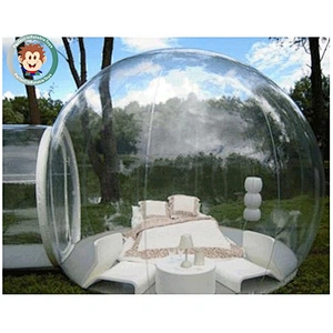 large inflatable wedding tent durable inflatable floating event bubble tent outdoor inflatable clear tent