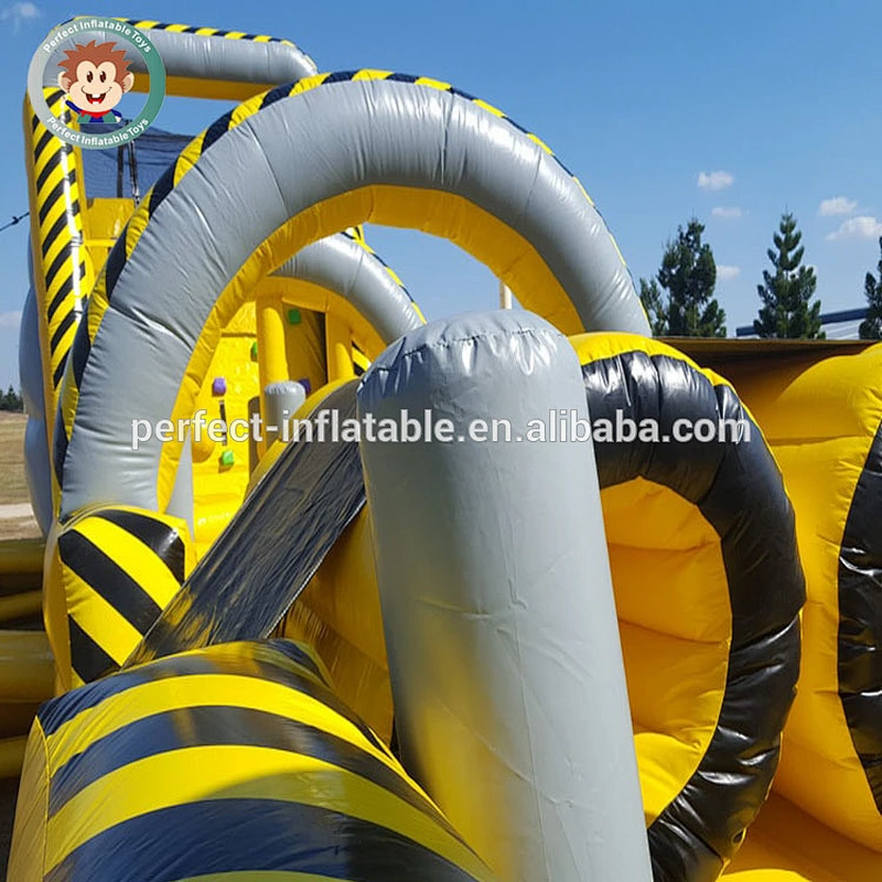 China supplier custom giant adult Jumping Bouncy Combo Bounce Bouncer castle Inflatable Obstacle