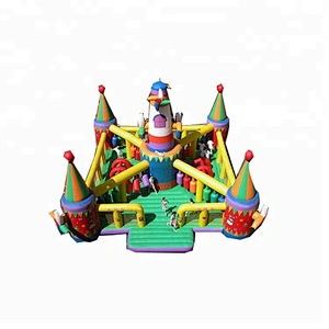kids inflatable amusement park inflatable bouncer castle indoor playground equipment