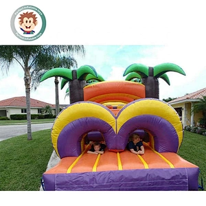 Perfect Inflatable Toys Outdoor 5k Inflatable Obstacle Course Equipment For Kids Play