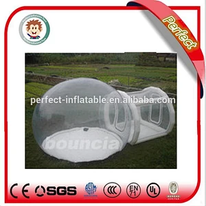 China manufacturer clear inflatable lawn tent inflatable clear dome tent