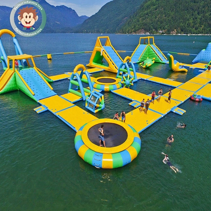 Perfect Inflatable Toys Cheap price Obstacle Course Aqua Park Sport Games Inflatable Floating Water Park