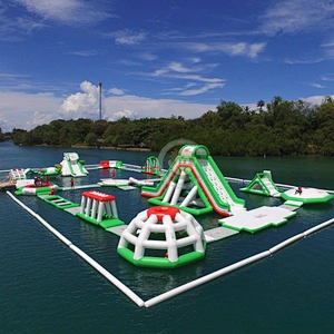 Perfect Toys Factory Price Giant Inflatable Floating Water Park Aqua Park Obstacle Games Equipment For Sale