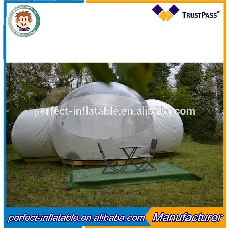 Perfect Supplier inflatable transparent bubble tent inflatable bubble camping tent
