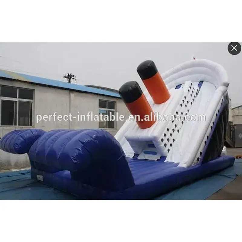 Professional supplies lake inflatable water slide for adult inflatable water slide with pool