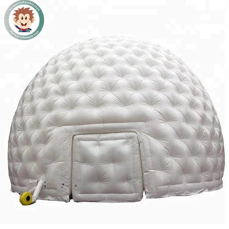 Hot sale white Beautiful Circle Inflatable tent For Party