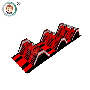China Outdoor The Beast Adult Commercial Inflatable 5K Obstacle Course Tunnel For Sale