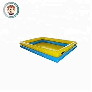 2017 outdoor water floating inflatable swimming pool for water park event garden