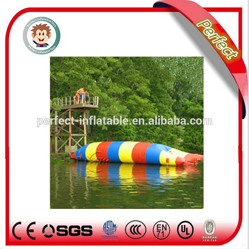 Attractive cheap blob water toy inflatable water catapult blob