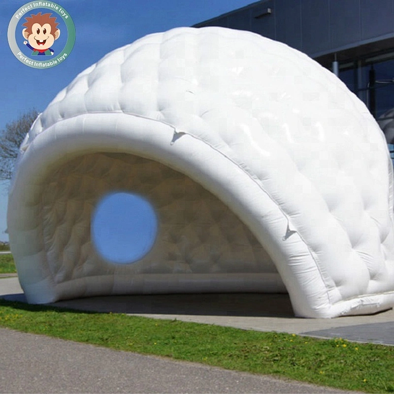 Hot sale white Beautiful Circle Inflatable tent For Party