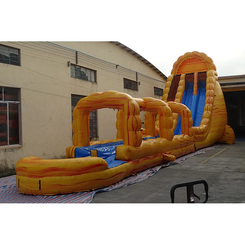 outdoor commercial adult size inflatable water slide for kids and adults