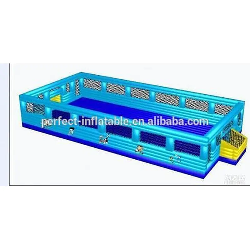 Attractive outdoor sports game mini inflatable soccer field mini size soccer field