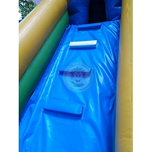 Popular Summer Giant Shaped Plastic Inflatable Water Pool Slide For Swimming Pool