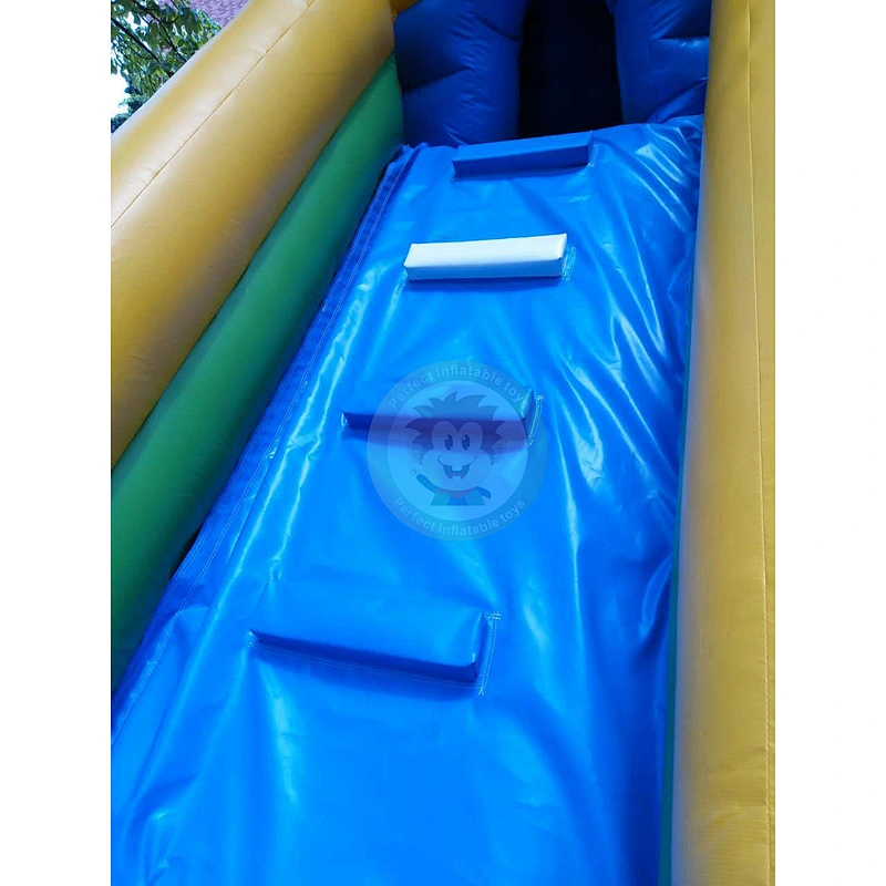 Popular Summer Giant Shaped Plastic Inflatable Water Pool Slide For Swimming Pool