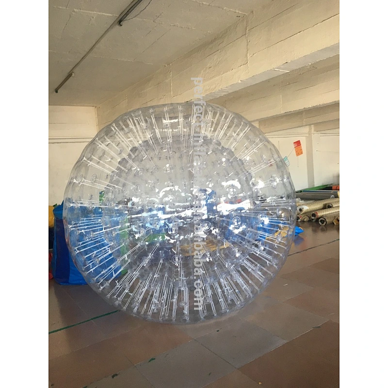 Guangzhou Factory direct make Inflatable water roller, inflatable water zorb ball for sale