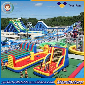 inflatable park giant playground inflatable slides bounce inflatable toys for joy world