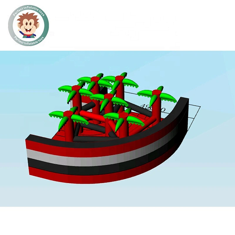 Perfect Inflatable Toys Sports Game Outdoor Commercial Inflatable Obstacle Course For Adult