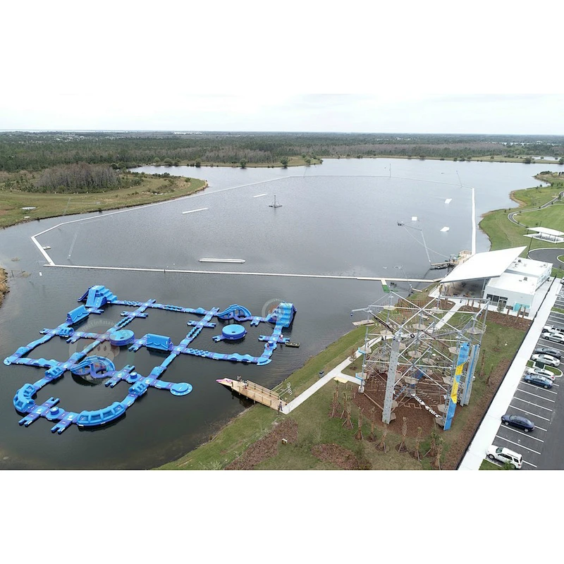 Commercial giant inflatable sea floating games inflatable water park for adult