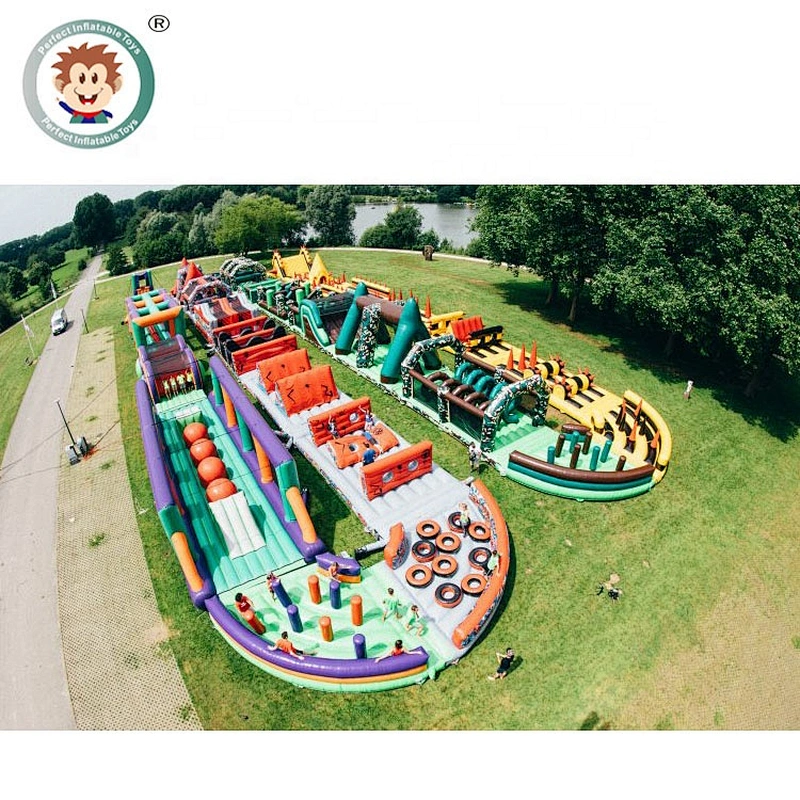 Perfect Inflatable Toys Giant Outdoor Adults 5k Obstacle Course Races Inflatable The Beast For Kids