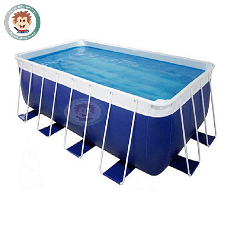 Best quality Metal Frame Blue Swimming Pool for children