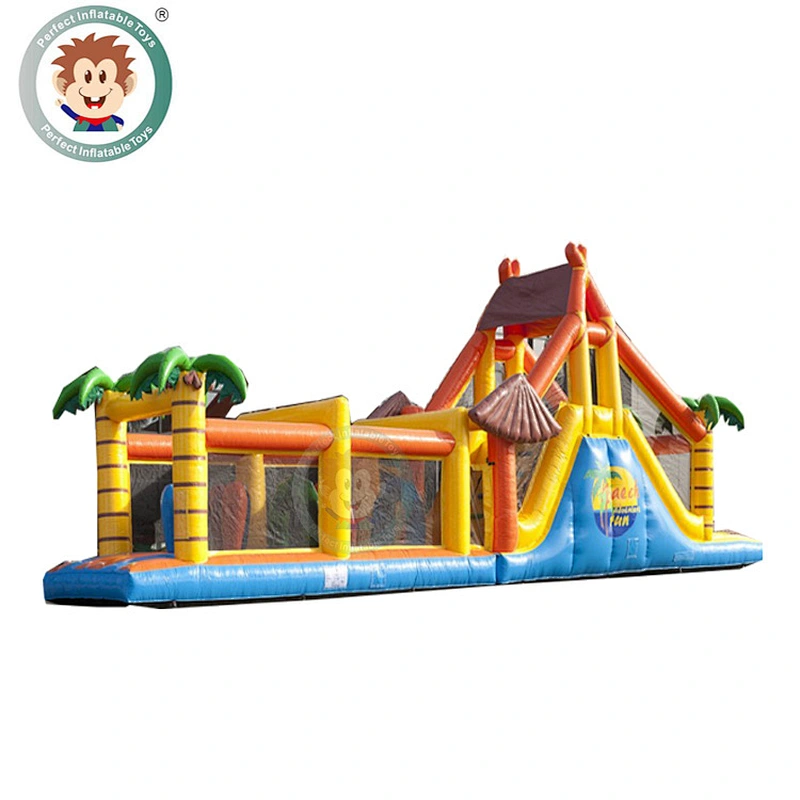 Perfect Inflatable Toys Commercial Outdoor Inflatable Obstacle Running For Kids