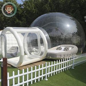 outdoor inflatable transparent camping bubble tent for sale clear air dome party tent for rent pvc bubble tent for advertising