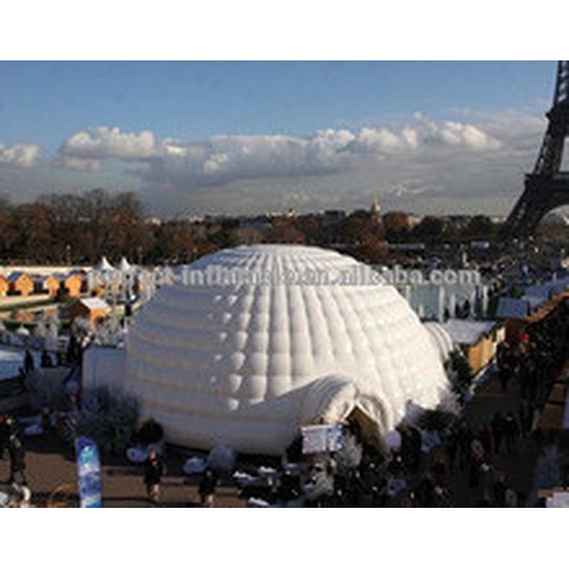 Outdoor portable planetarium inflatable dome tent inflatable white dome tent