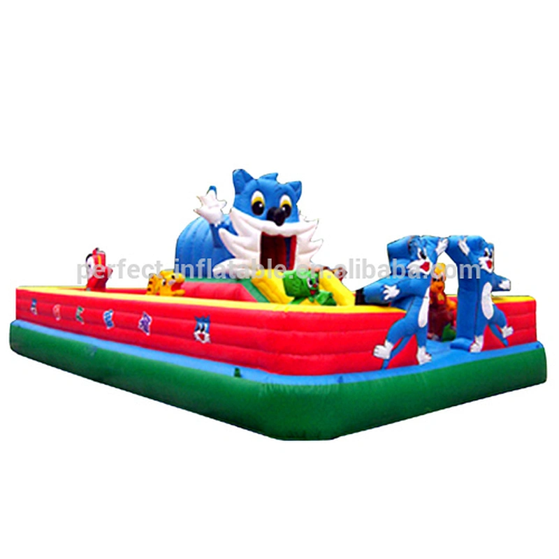 Petty cartoon base inflatable jumping bounce castle