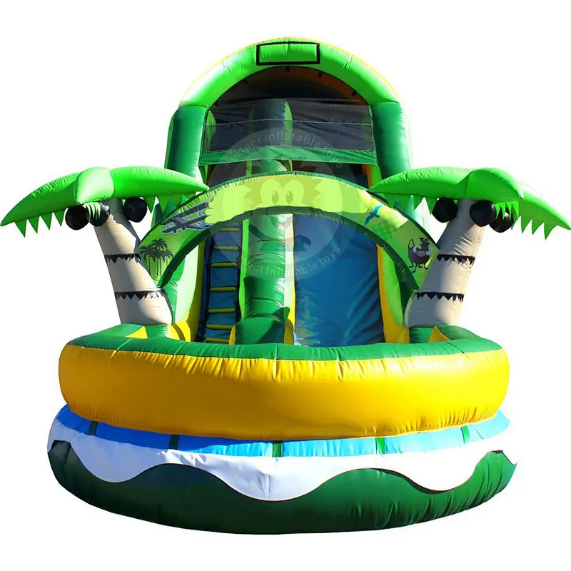 Factory Price Plastic Outdoor Giant Inflatable Water Slide For Sale