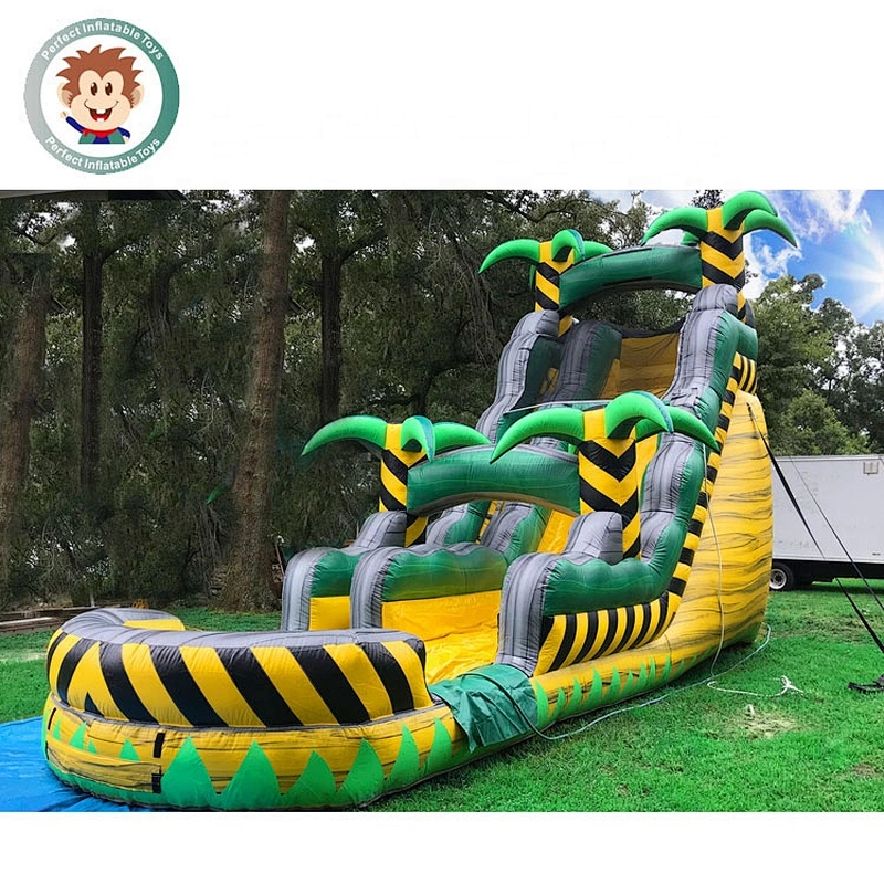 Perfect Inflatable Toys Hot Sale Commercial Outdoor Inflatable Water Slide With Swimming Pool