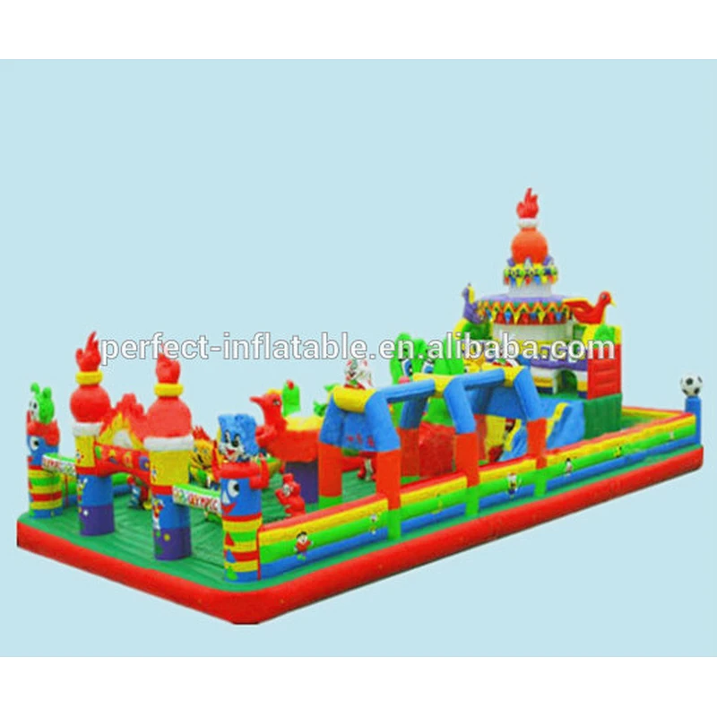 Guangzhou toys amusement equipment, kids indoor playground, inflatable castle