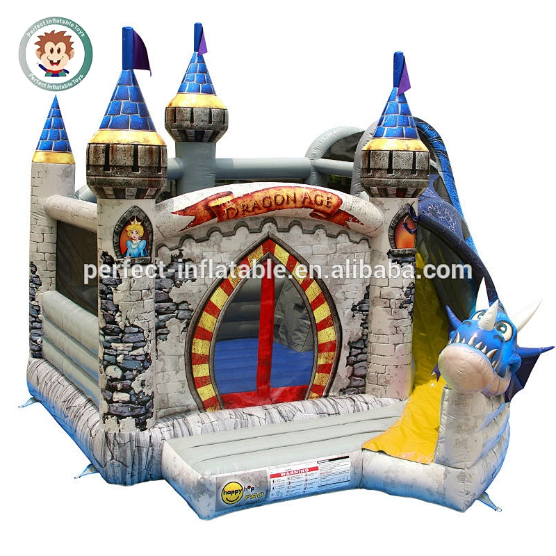 Hot sale inflatable Ajatar slide inflatable dragon quest bounce slide for commercial