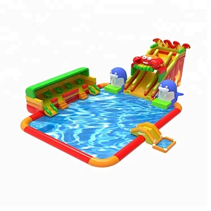 Delightful inflatable sports games adult outdoor water toys on sale inflatable water park