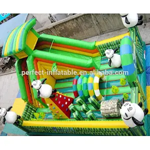 kids inflatable amusement park inflatable bouncer castle indoor playground equipment