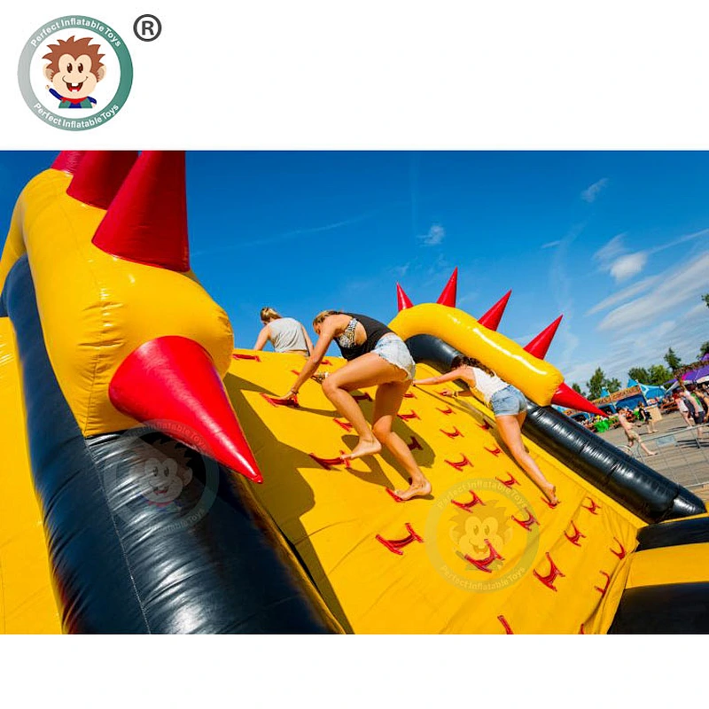 China Commercial Insane 5K The Beast Adult Wipeout Inflatable Obstacle Course For Sale
