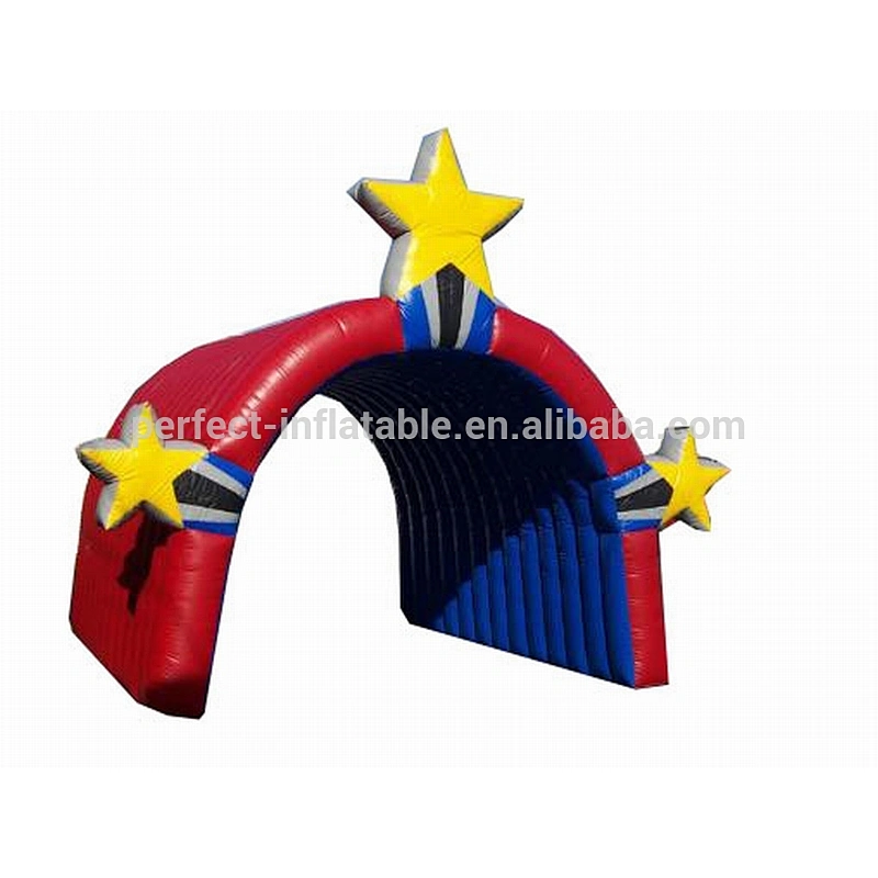 Beautiful and noble inflatable snow castle arch