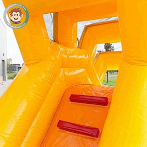 Factory Price Kids Size 0.55mm PVC Inflatable Bounce Water Slide Inflatable Pool Slide