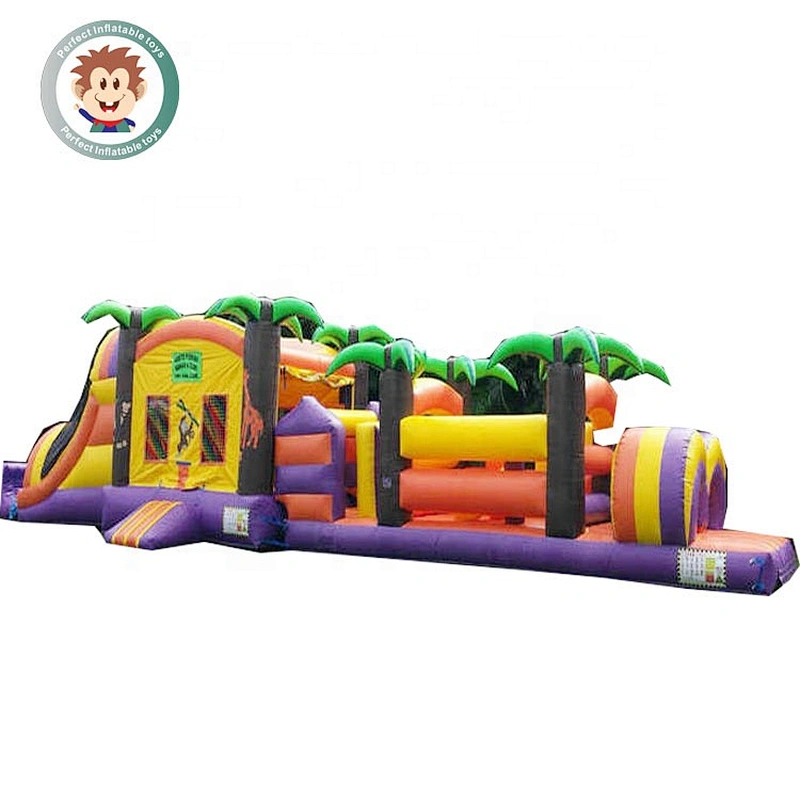 Perfect Inflatable Toys Outdoor 5k Inflatable Obstacle Course Equipment For Kids Play