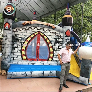 Hot sale inflatable Ajatar slide inflatable dragon quest bounce slide for commercial