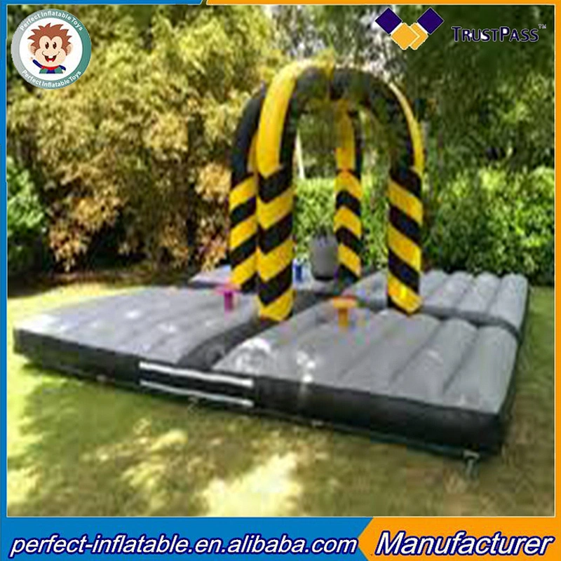 Exciting inflatable wipe out inflatable wrecking ball sport game for cheap sales