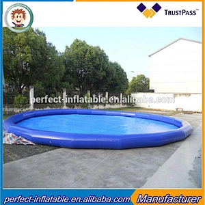 inflatable swimming pool inflatable water slide with pool for children and adults
