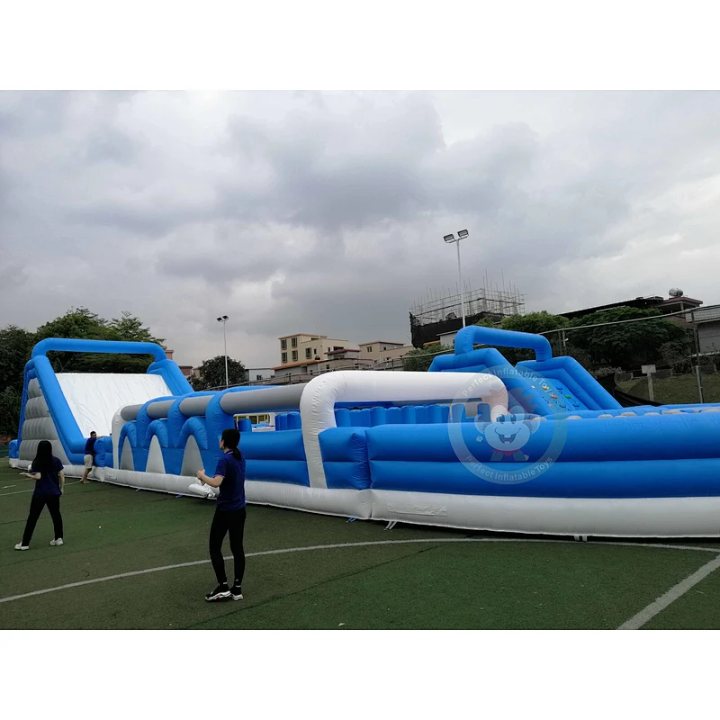 commercial inflatable obstacle tunnel adult inflatable obstacle course inflatable amusement park obstacle