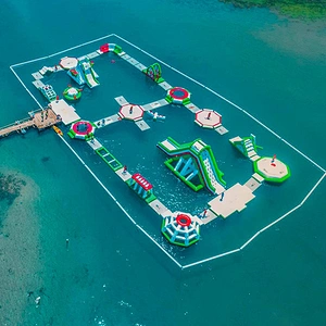 Hot Sale Exciting Commercial Floating Sea Water Park Adult Inflatable Water Park