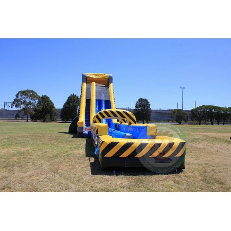 Perfect Price Professional Design Inflatable Water Slide With Pool For Kids