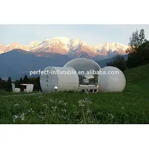 Guangzhou manufacturer inflatable clear bubble tent inflatable clear dome tent