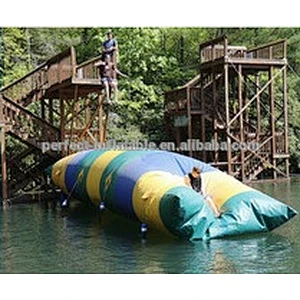 China supplier inflatable cheap water trampolines water blob trampoline