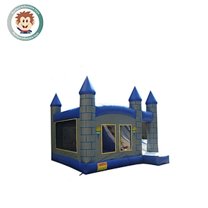 Hot sale fire thomas the train construction truck inflatable bounce house
