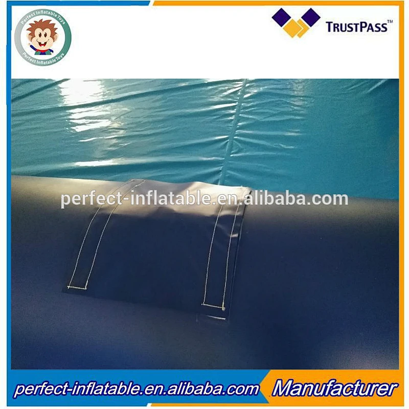 2017 outdoor water floating inflatable swimming pool for water park event garden