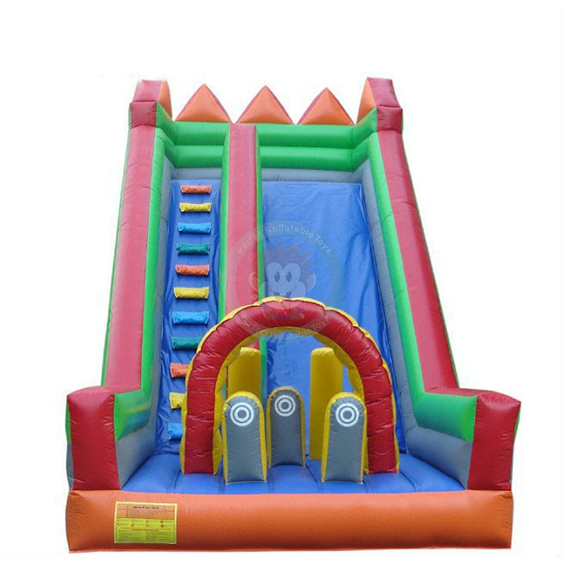 Middle East style kids jumping castle inflatable slide for commercial